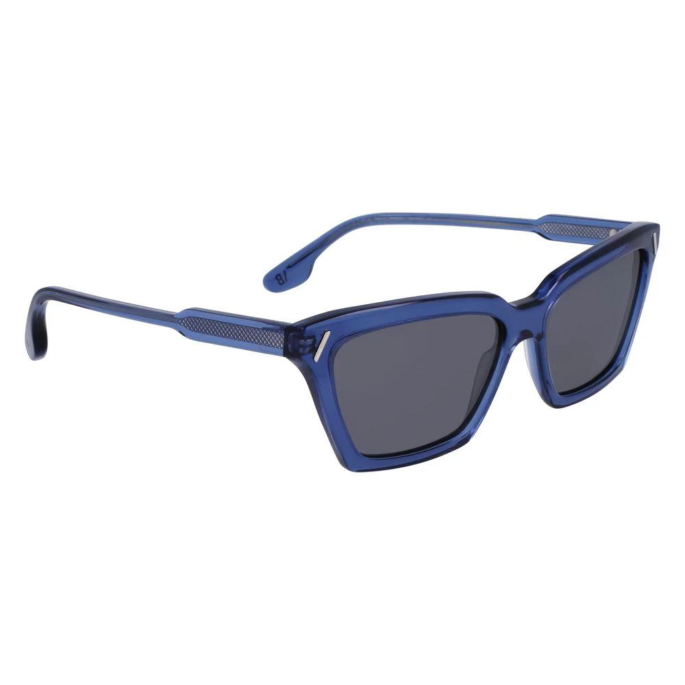 Victoria Beckham Blue Acetate Sunglasses by Victoria Beckham