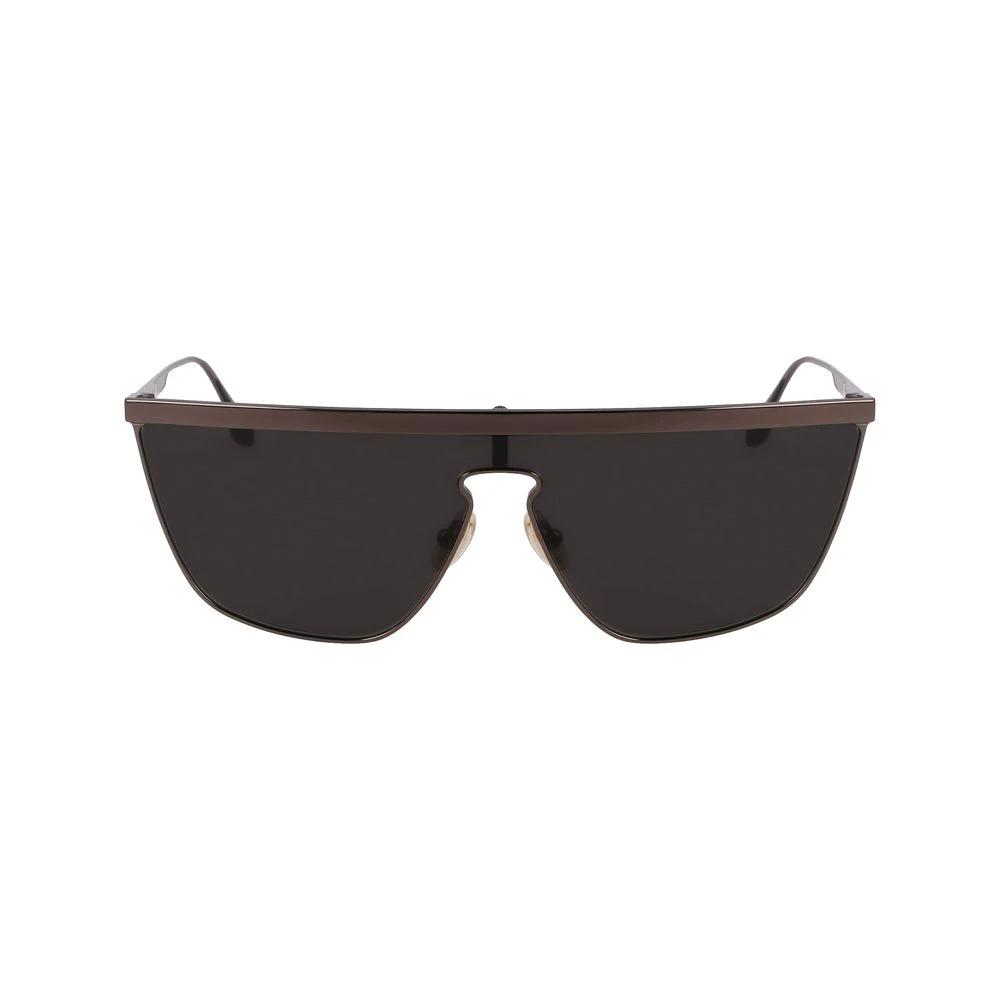 Victoria Beckham Gray Metal Sunglasses by Victoria Beckham