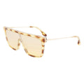 Victoria Beckham Brown Acetate Sunglasses by Victoria Beckham