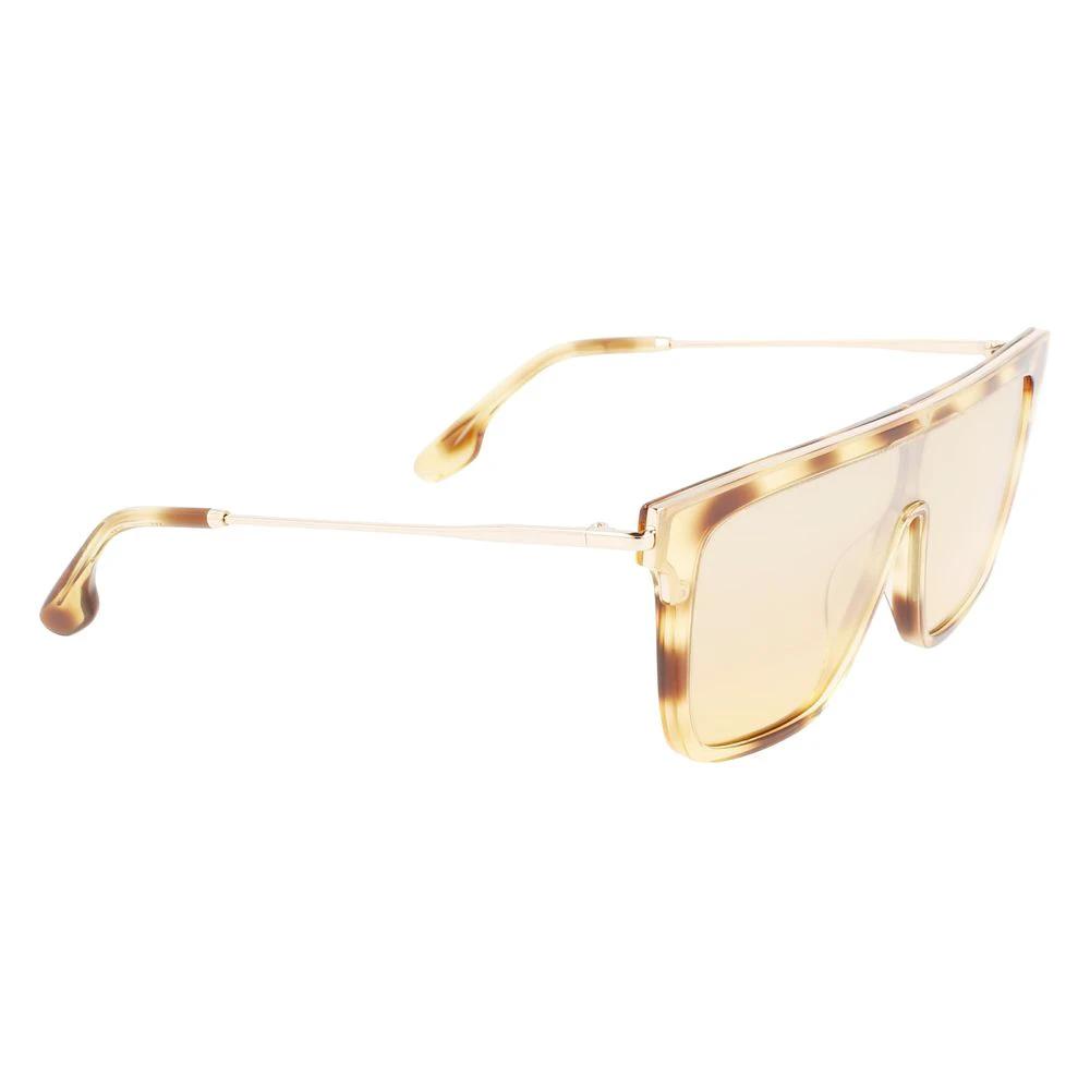 Victoria Beckham Brown Acetate Sunglasses by Victoria Beckham