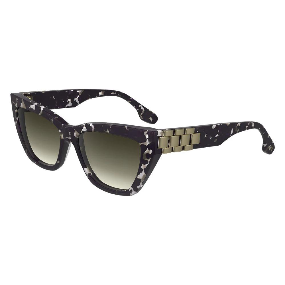 Victoria Beckham Black Acetate Sunglasses by Victoria Beckham
