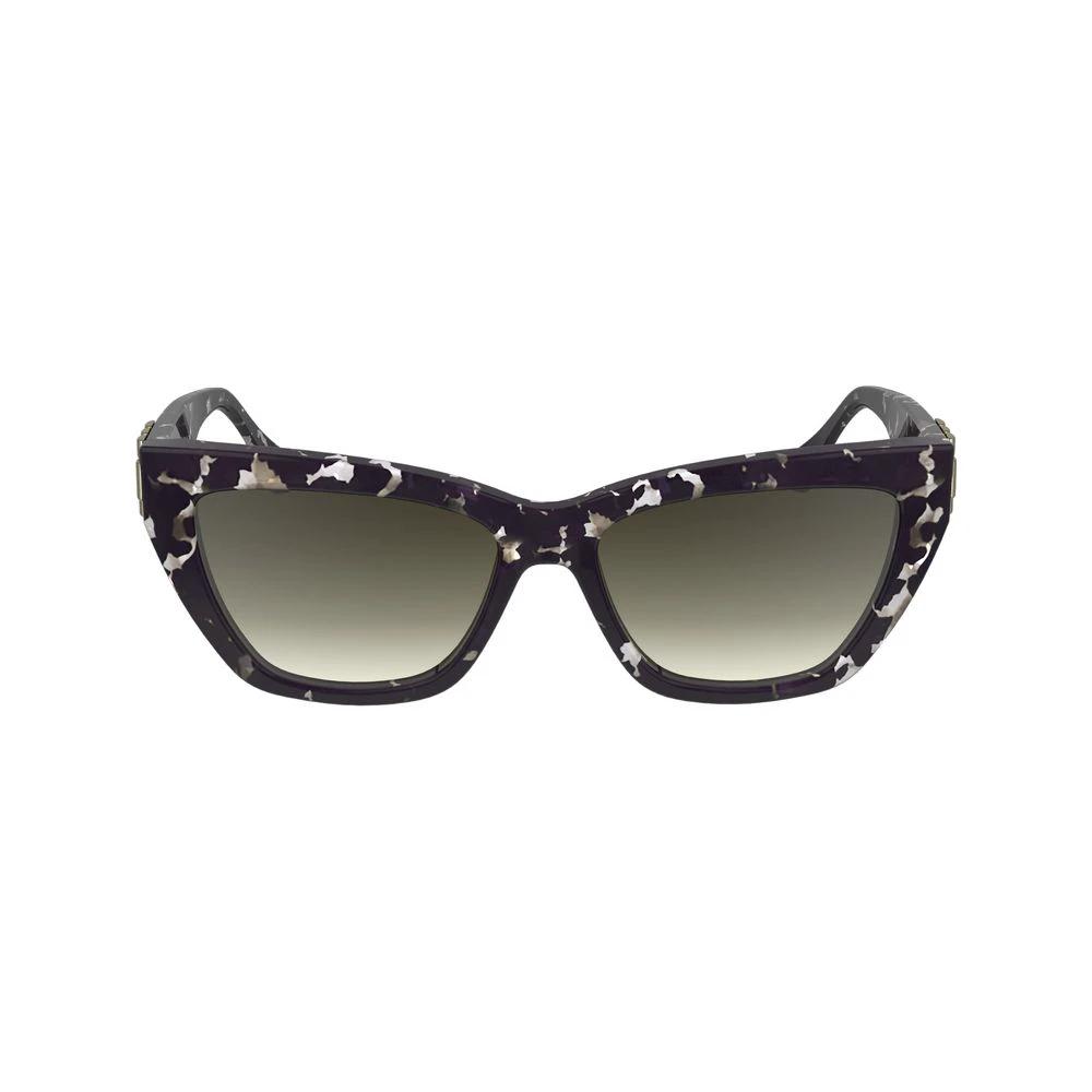 Victoria Beckham Black Acetate Sunglasses by Victoria Beckham