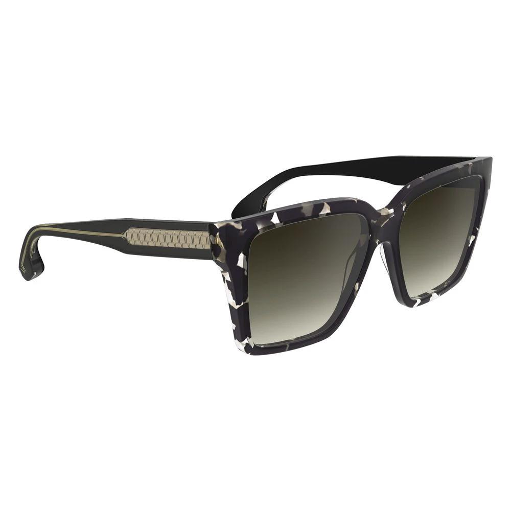 Victoria Beckham Brown Acetate Sunglasses by Victoria Beckham