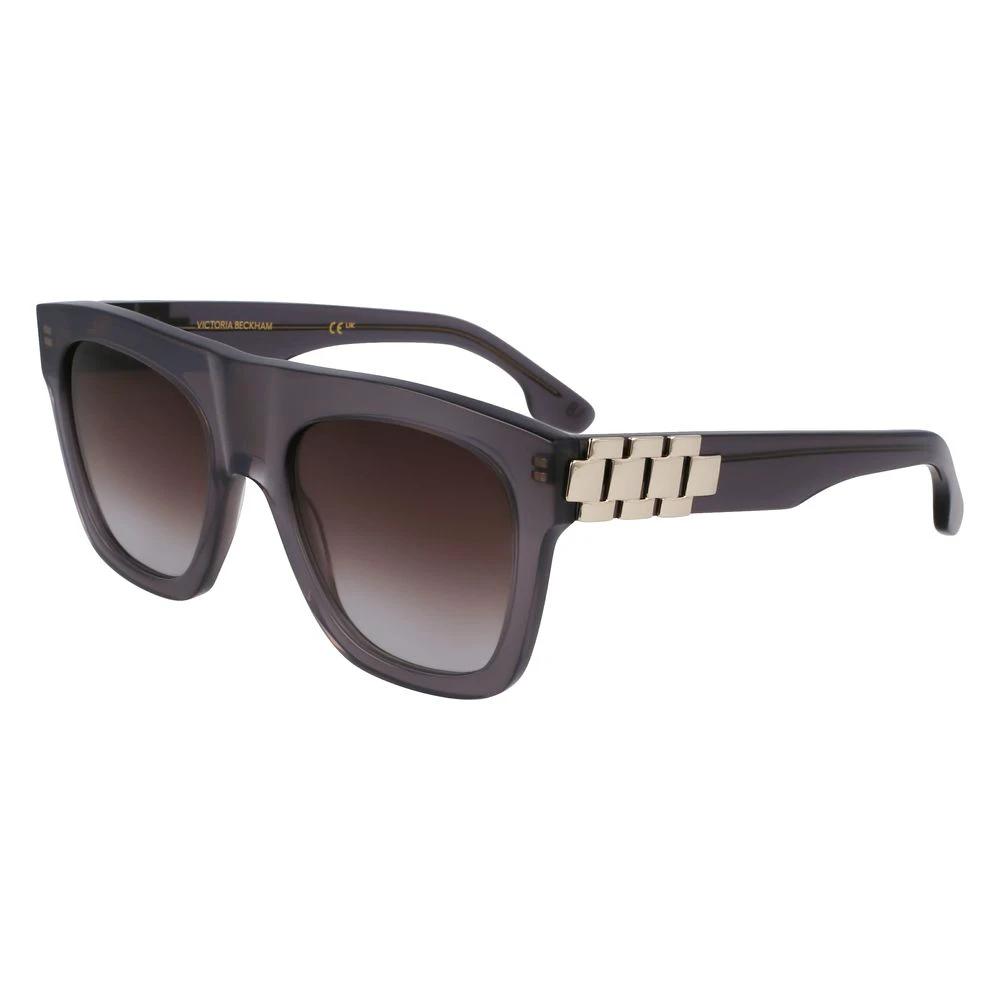 Victoria Beckham White Acetate Sunglasses by Victoria Beckham