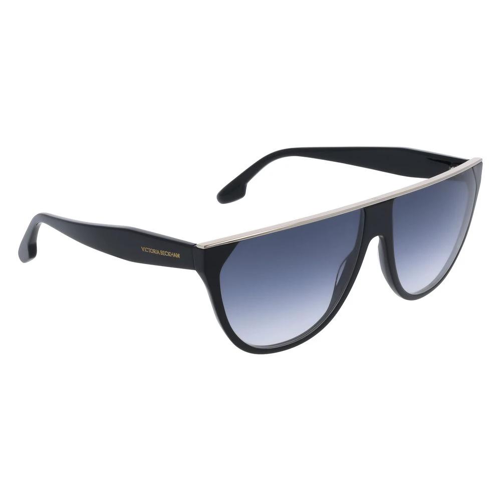 Victoria Beckham Black Acetate Sunglasses by Victoria Beckham