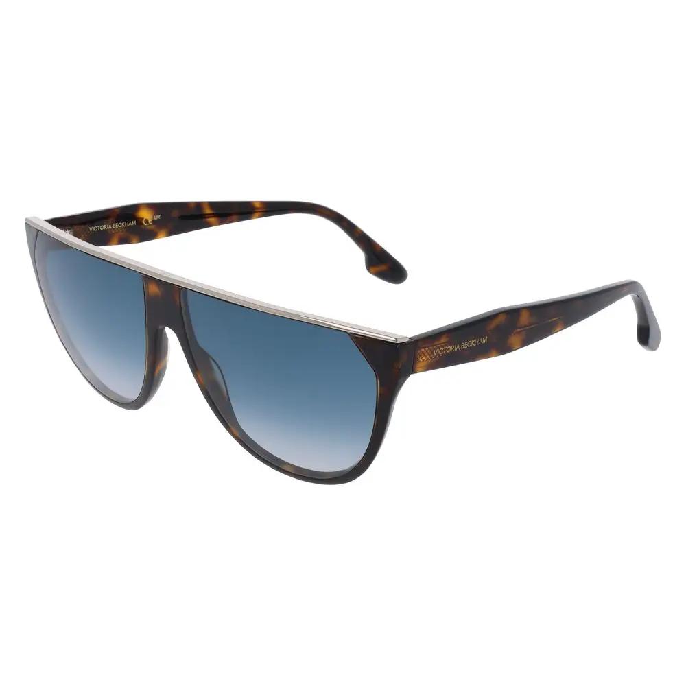 Lunettes de soleil Victoria Beckham en acétate marron