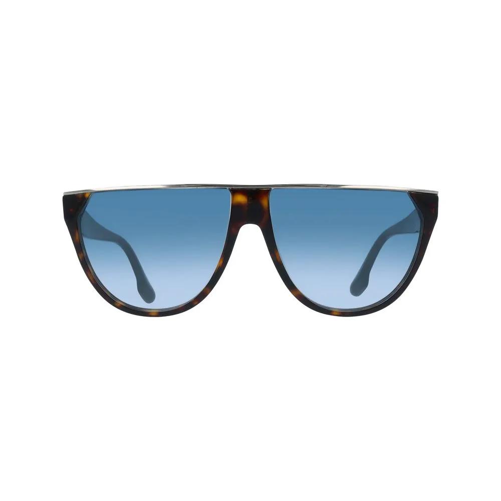 Lunettes de soleil Victoria Beckham en acétate marron