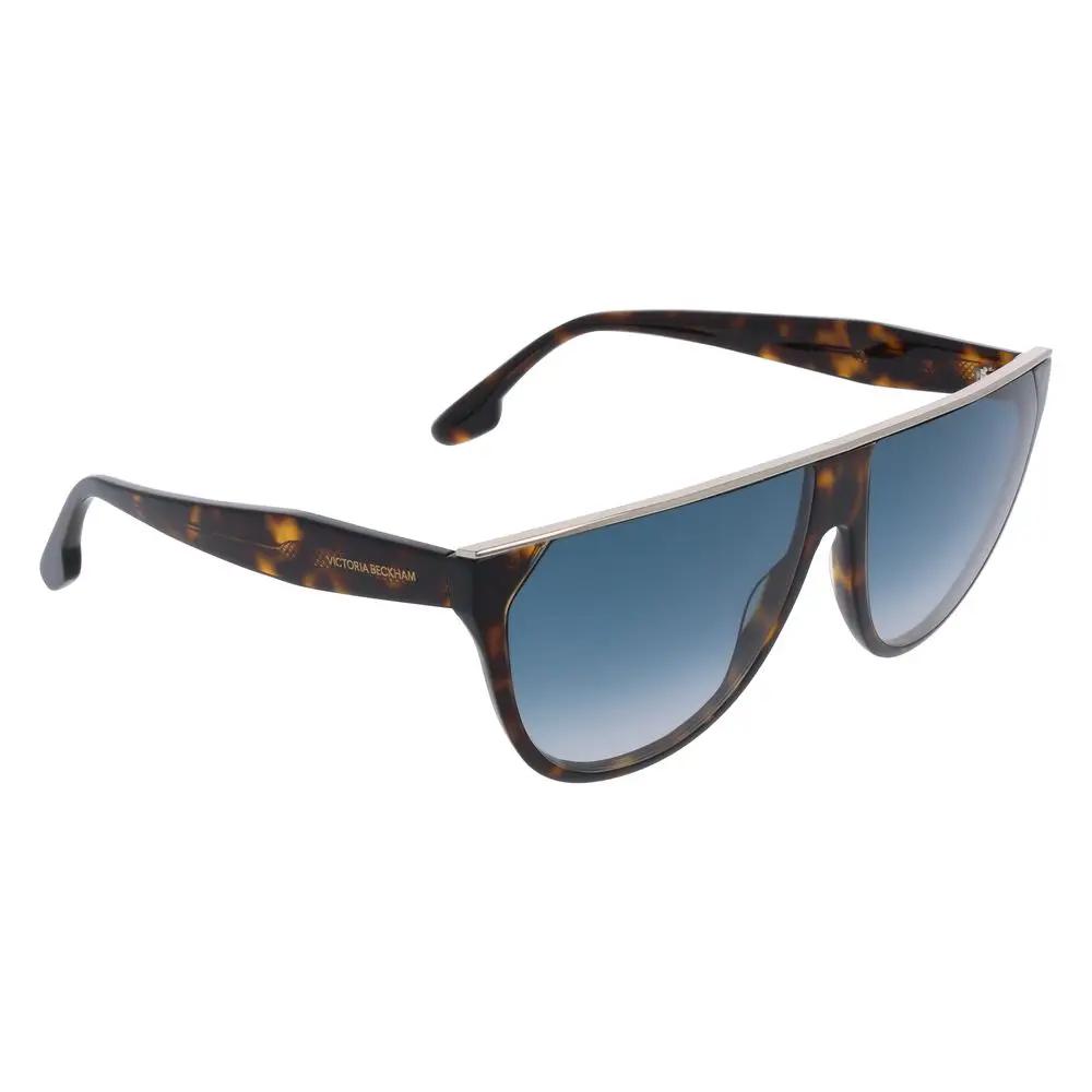 Lunettes de soleil Victoria Beckham en acétate marron