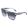 Victoria Beckham Gray Acetate Sunglasses by Victoria Beckham