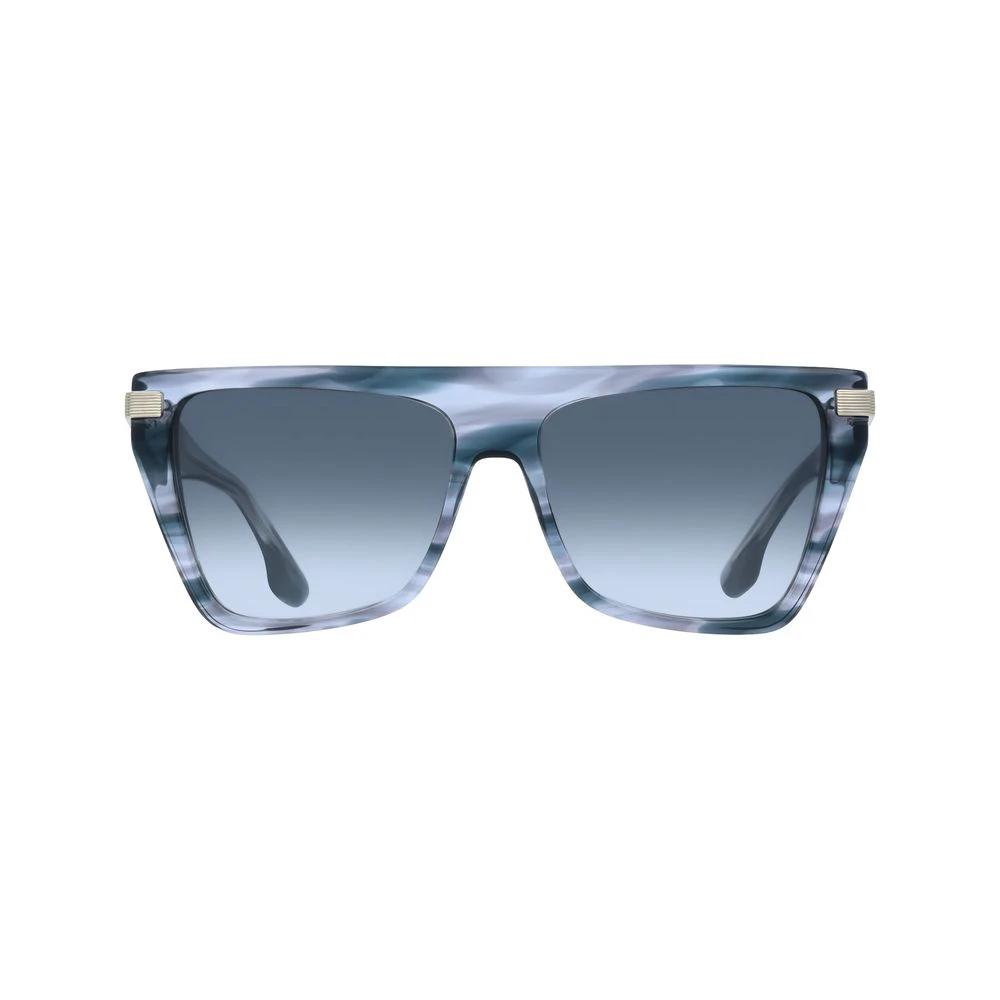 Victoria Beckham Gray Acetate Sunglasses by Victoria Beckham