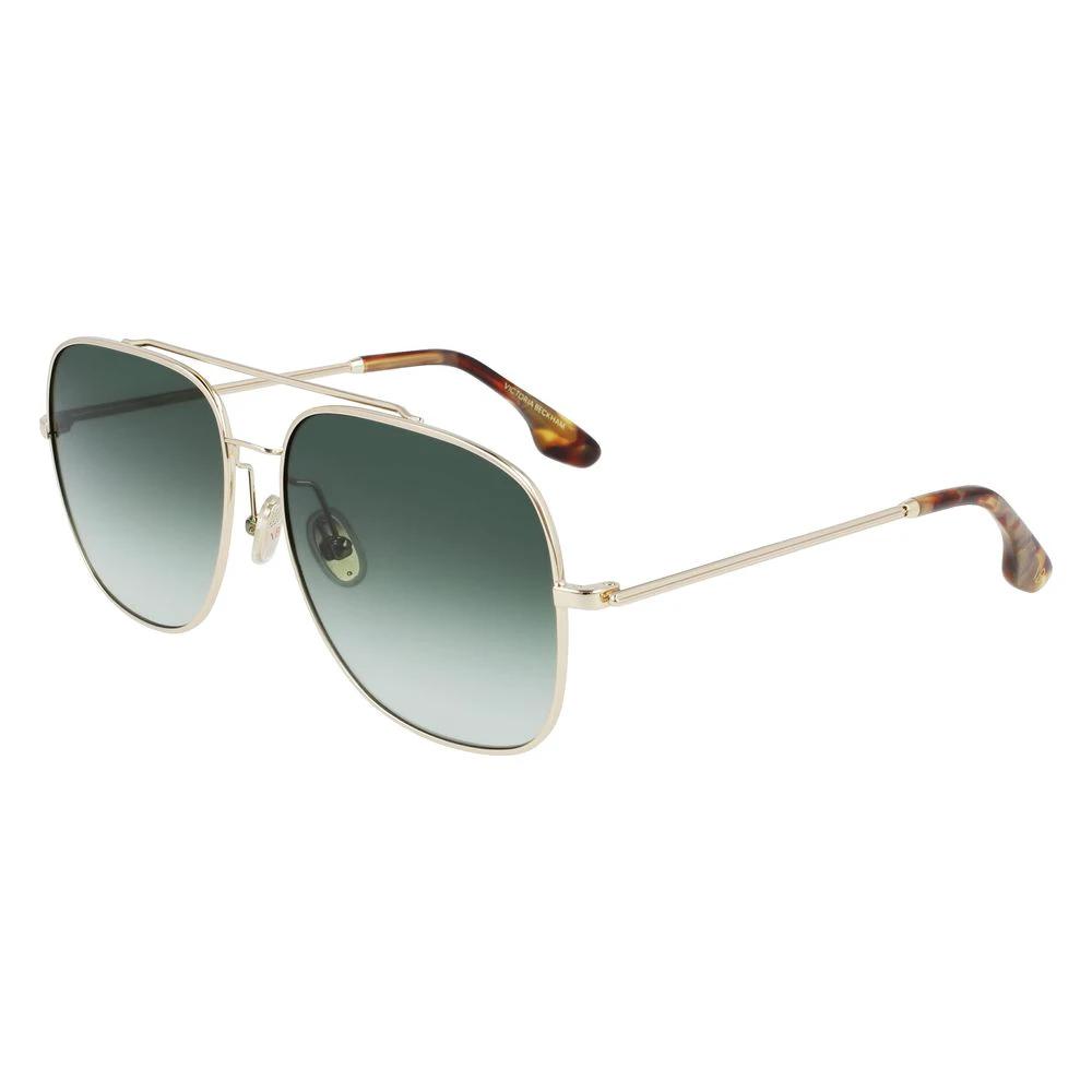 Victoria Beckham Gold Metal Sunglasses by Victoria Beckham