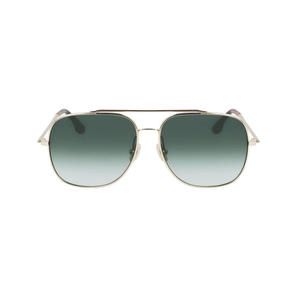 Victoria Beckham Gold Metal Sunglasses by Victoria Beckham