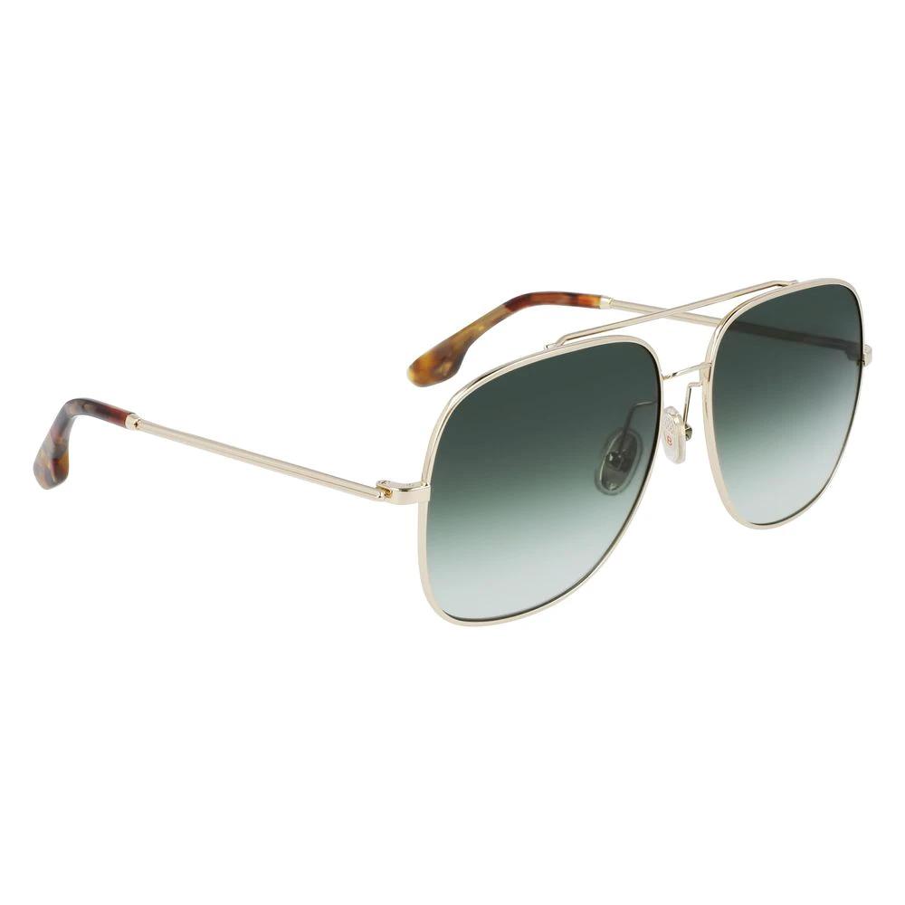 Victoria Beckham Gold Metal Sunglasses by Victoria Beckham