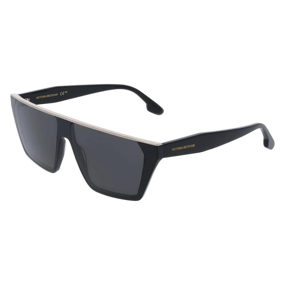 Victoria Beckham Black Acetate Sunglasses by Victoria Beckham