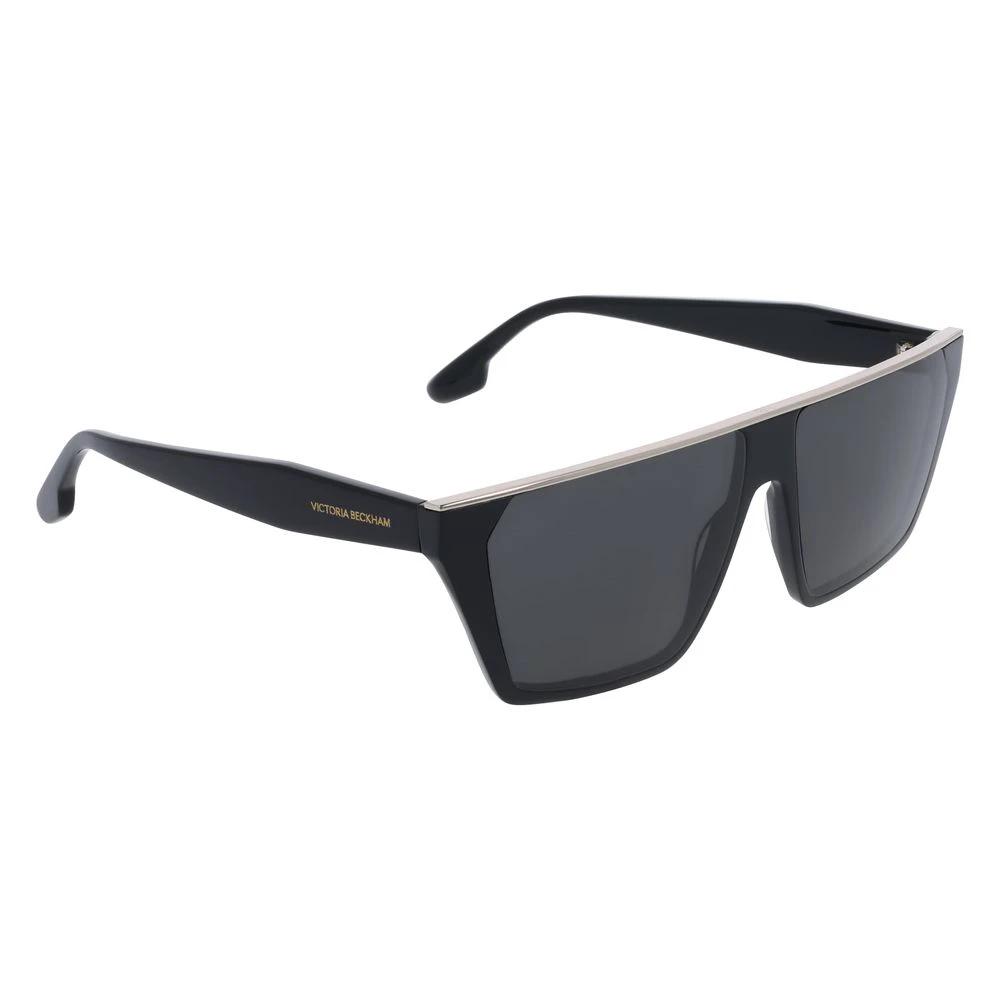 Victoria Beckham Black Acetate Sunglasses by Victoria Beckham