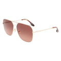 Victoria Beckham Gold Metal Sunglasses by Victoria Beckham