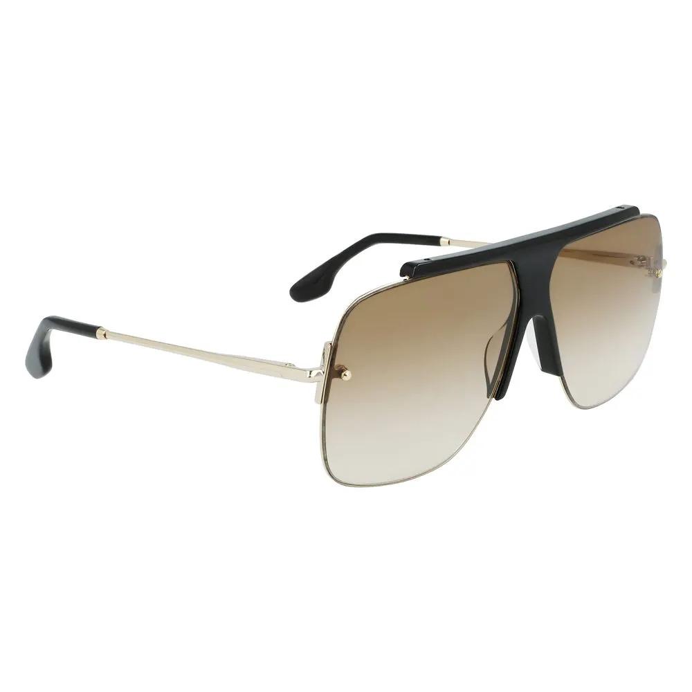 Victoria Beckham Black Acetate Sunglasses