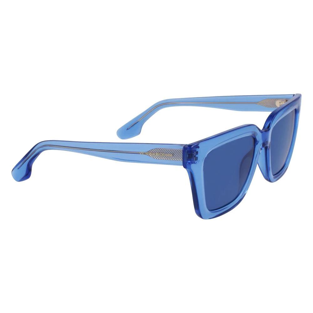 Victoria Beckham Blue Injected Sunglasses by Victoria Beckham