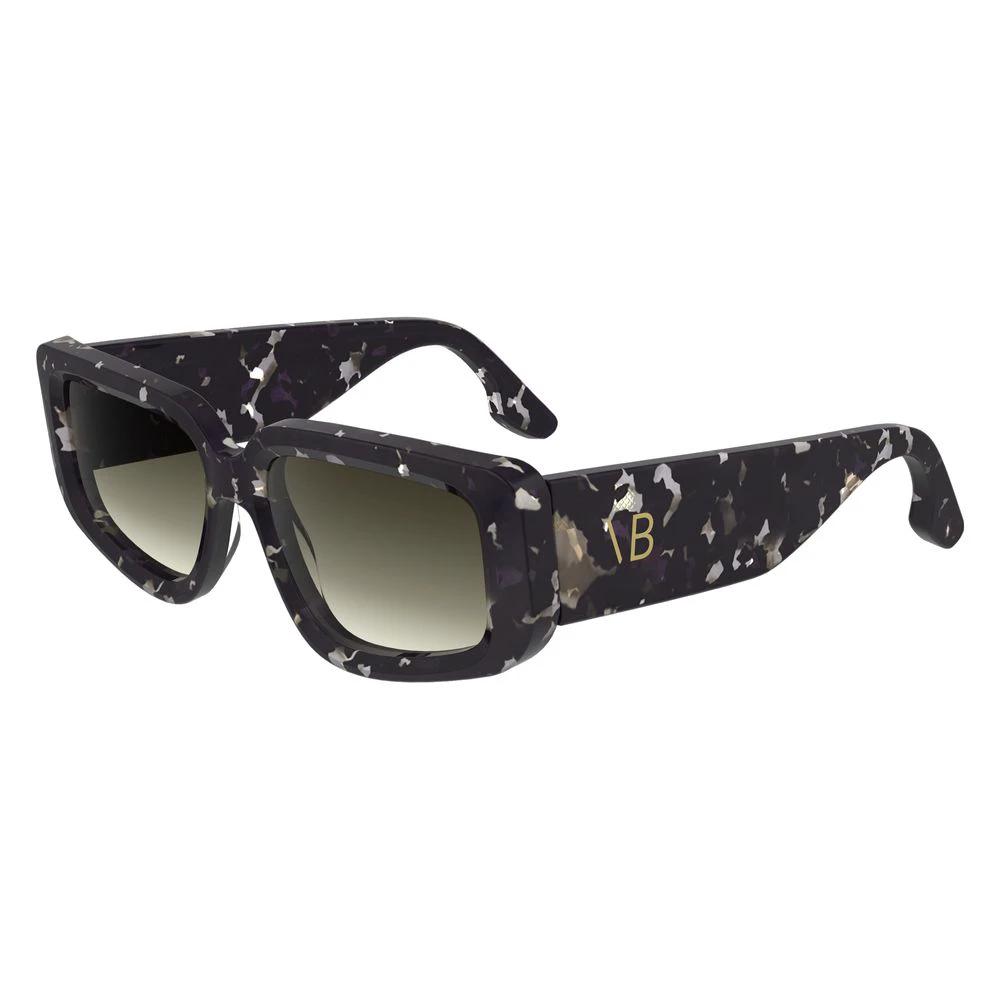 Victoria Beckham Black Acetate Sunglasses by Victoria Beckham