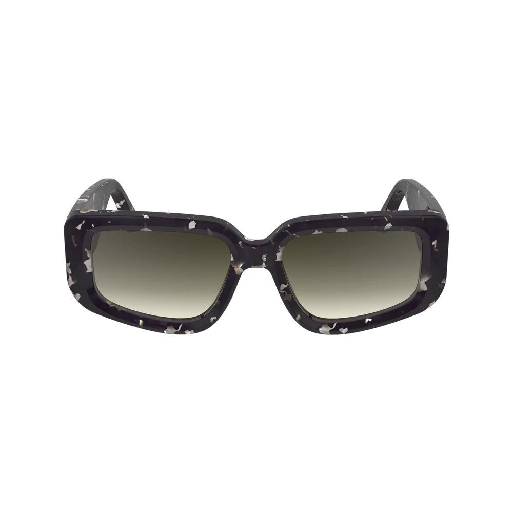 Victoria Beckham Black Acetate Sunglasses by Victoria Beckham