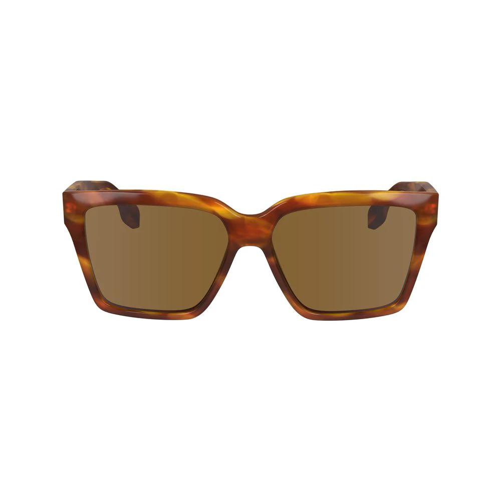 Victoria Beckham Brown Acetate Sunglasses by Victoria Beckham