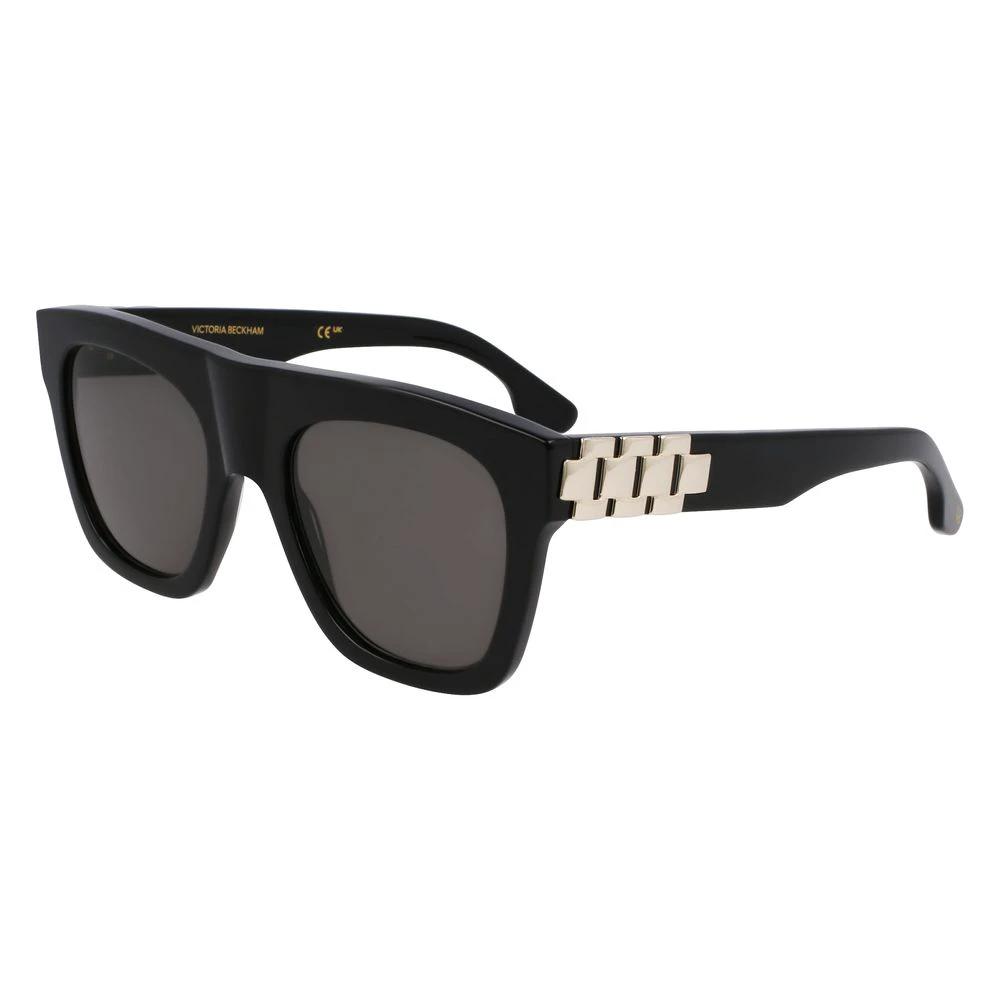 Victoria Beckham Black Acetate Sunglasses by Victoria Beckham