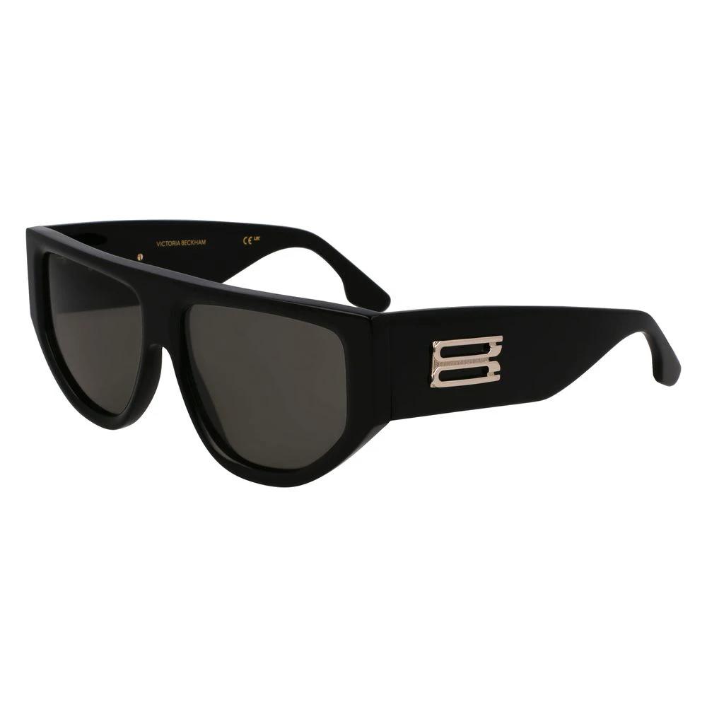 Victoria Beckham Black Acetate Sunglasses by Victoria Beckham