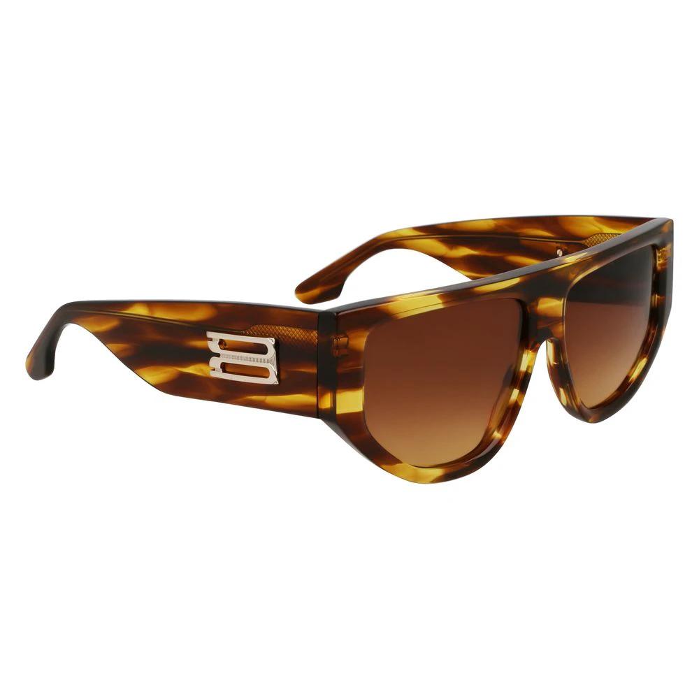 Victoria Beckham Brown Acetate Sunglasses by Victoria Beckham