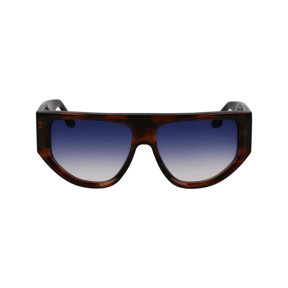 Victoria Beckham Brown Acetate Sunglasses by Victoria Beckham