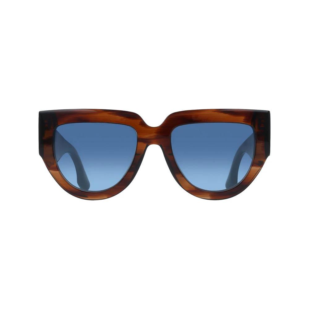 Victoria Beckham Brown Acetate Sunglasses by Victoria Beckham
