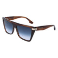Victoria Beckham Brown Acetate Sunglasses by Victoria Beckham