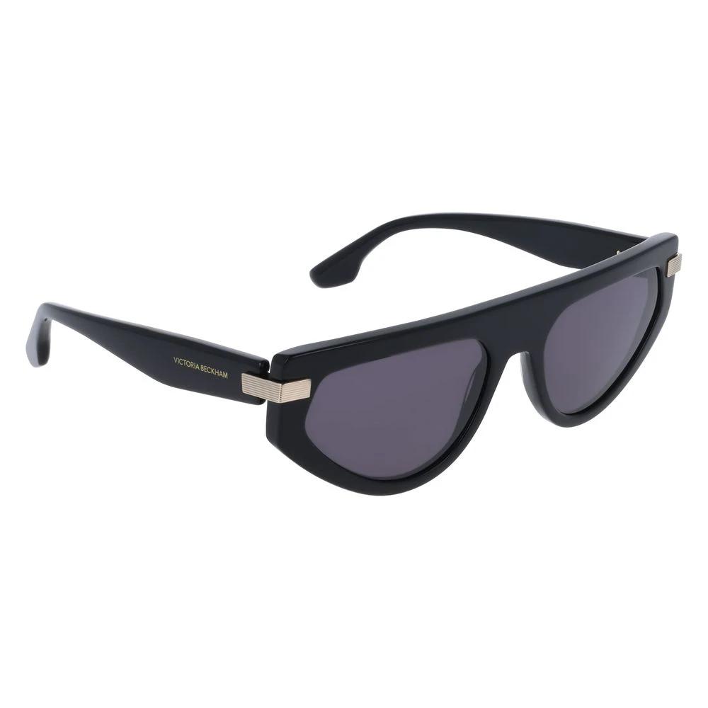 Victoria Beckham Black Acetate Sunglasses by Victoria Beckham