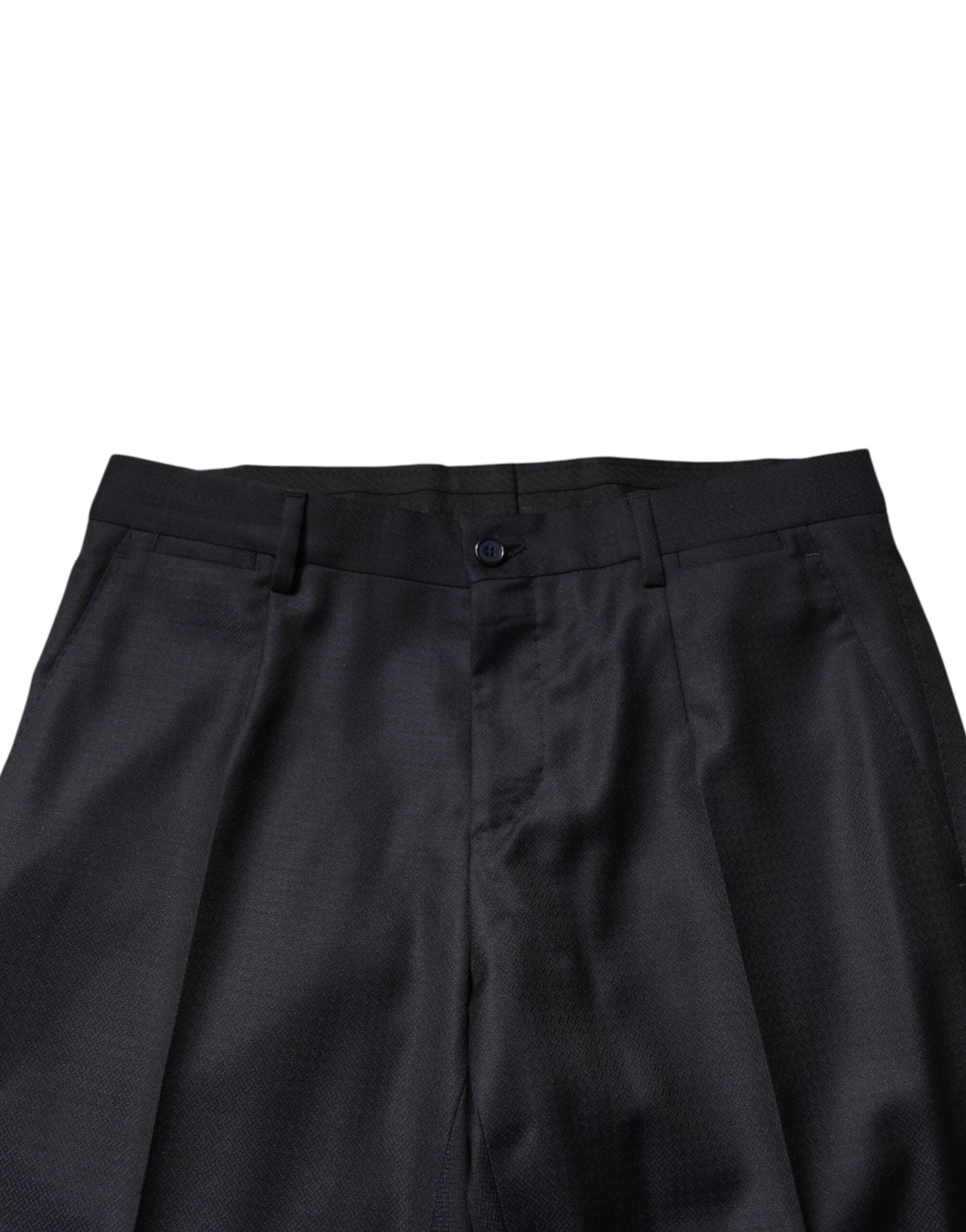 Dolce & Gabbana Black Wool Single Breasted Men 2 Piece Suit by Dolce & Gabbana