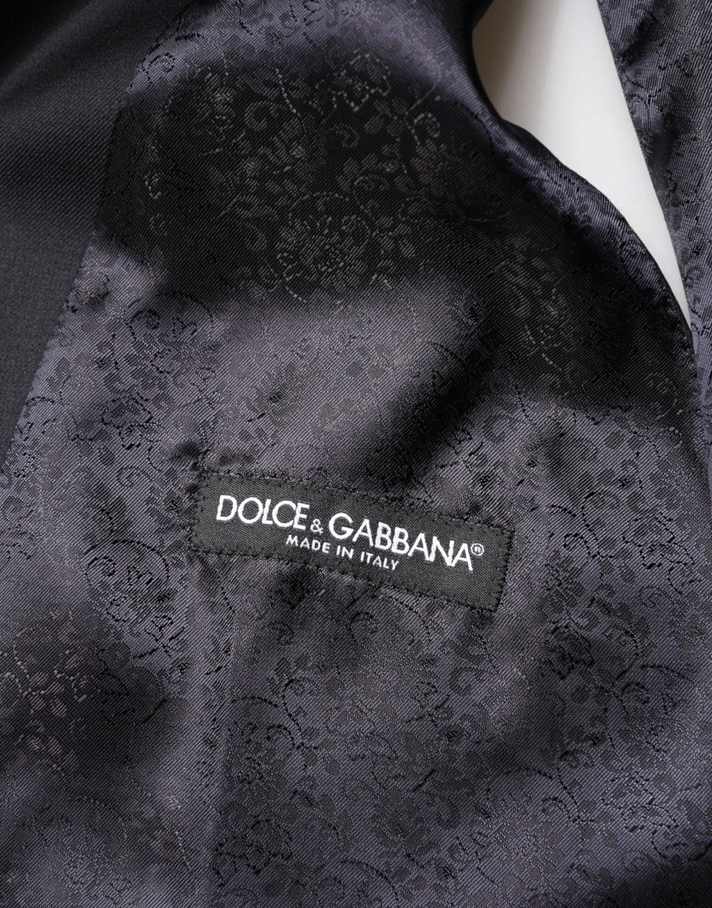 Dolce & Gabbana Black Wool Single Breasted 3 Piece Men Suit by Dolce & Gabbana