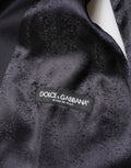 Costume trois pièces Dolce &amp; Gabbana en laine noire à simple boutonnage pour homme
