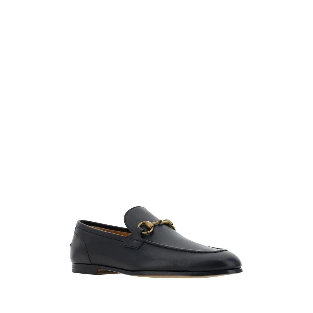 Mocassins Gucci Bos Taurus en cuir de veau noir