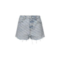 Bermuda en coton bleu Alexander Wang