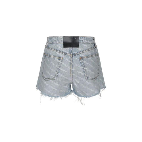 Bermuda en coton bleu Alexander Wang