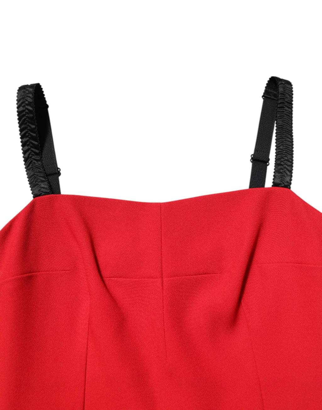 Dolce & Gabbana Red Stretch Bodycon Sheath Knee Length Dress by Dolce & Gabbana