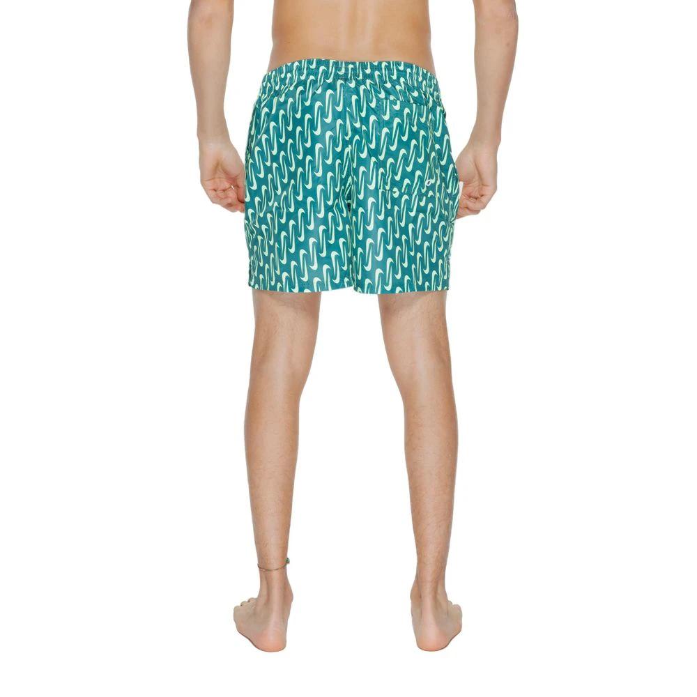 Nike Green Polyester Swim Shorts by Nike