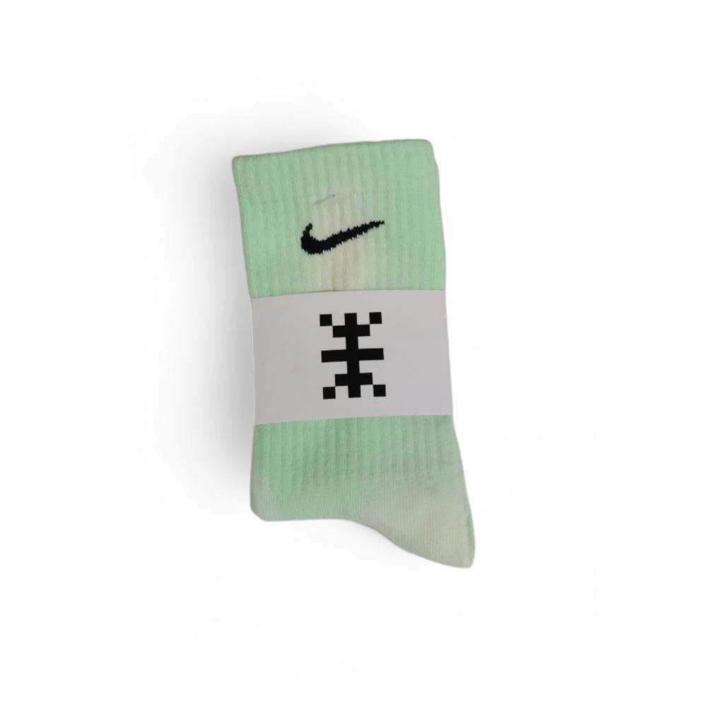 Nike Green Cotton Socks by Nike
