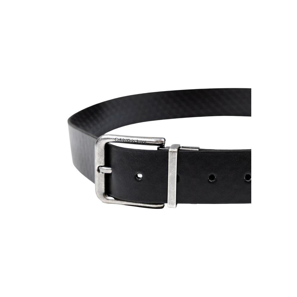 Calvin Klein Black Leather Belt by Calvin Klein
