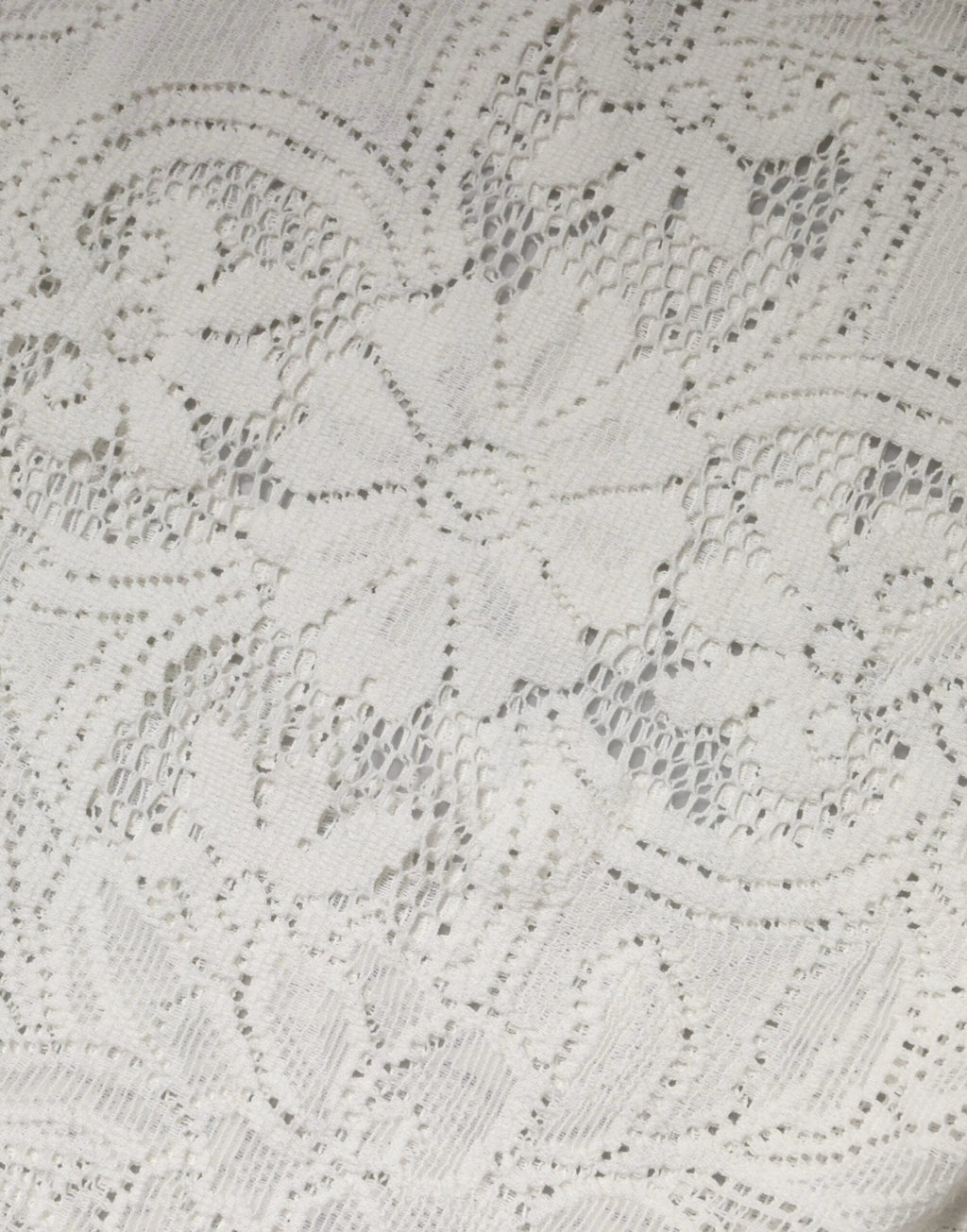 Dolce & Gabbana White Embroidery Lace Cotton Blouse Top by Dolce & Gabbana