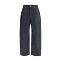 Givenchy Blue Cotton Casual Pants by Givenchy
