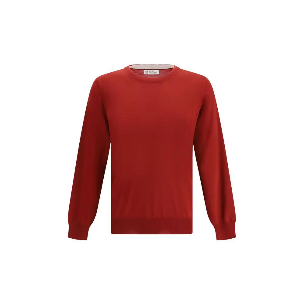 Sweat-shirt Brunello Cucinelli en laine multicolore Oves Aries