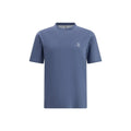 Brunello Cucinelli T-shirt en coton bleu