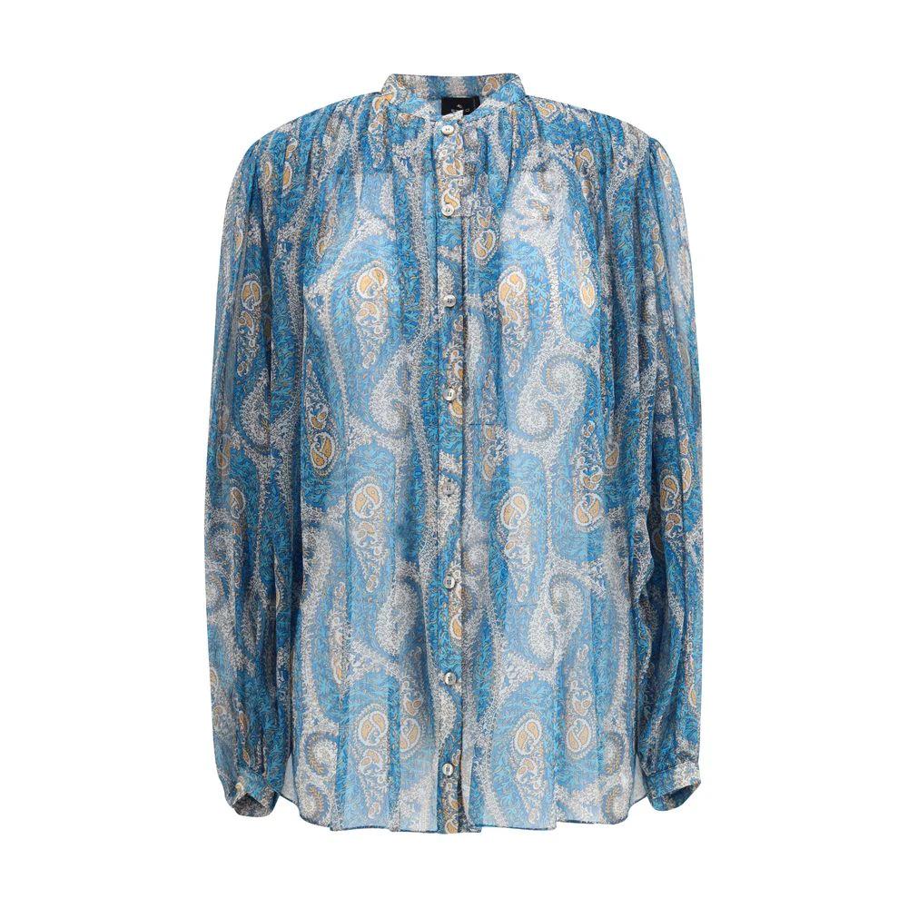 Etro Multicolor Silk Pattern Shirt by Etro