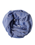 Dolce & Gabbana Blue Lace Stole Cotton Neck Wrap Shawl Scarf by Dolce & Gabbana