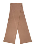 Dolce & Gabbana Brown Cashmere Knitted Neck Wrap Shawl Scarf by Dolce & Gabbana