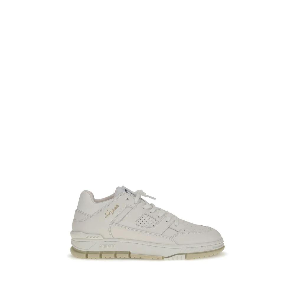 Axel Arigato White Calf Leather Bos Taurus Low Top Sneakers by Axel Arigato